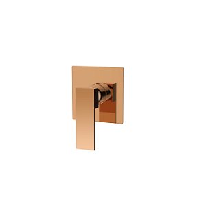 Acabamento Monocomando De Chuveiro Madrid Para Base Deca - Rose-Gold - Wj-4994-Md-Rg - Jiwi