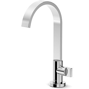 Torneira Para Lavatorio De Mesa Bica Alta Flow - B5002F3Crb - Celite