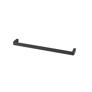 Porta Toalha Linear 60Cm - Black - Wj-2040-Mo-Bl - Jiwi
