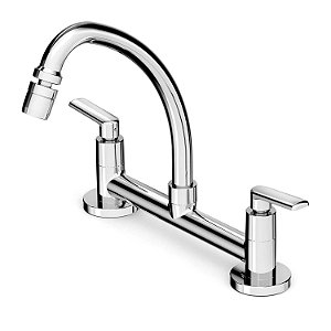 Misturador Para Cozinha De Mesa Bica Móvel Com Arejador Articulado Smart - N - B50091Ccrb - Celite