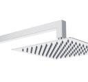 Ducha Slim Com Haste Quadrado - Cromado - Wj-Dhs-25-Q-Cr - Jiwi