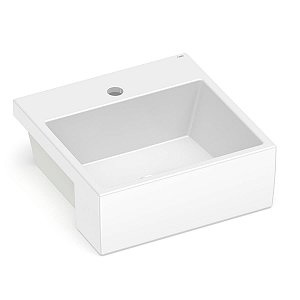 Cuba De Semiencaixe 410X410 Com Mesa Basic Q2 - 1730250013300 - Celite