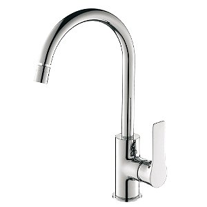 Misturador Monocomando Para Cozinha Bica Móvel - Wj-2267-At-Cr - Jiwi