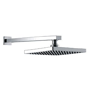 Ducha Com Haste Quadrado  - Wj-Dh-20-Q-Cr - Jiwi