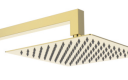 Ducha Slim Com Haste Quadrado - Gold - Wj-Dhs-25-Q-Gd - Jiwi