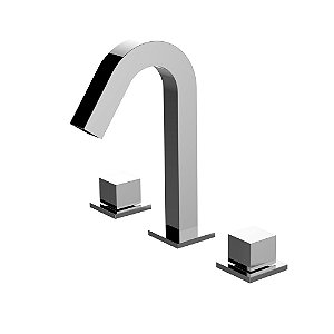 Misturador Monocomando Duplo Para Lavatório De Mesa - Wj-1877-Be-Cr - Jiwi