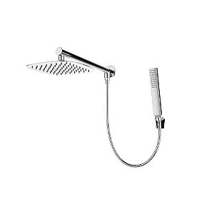Kit Ducha Slim Com Desviador  - Redonda -Cromada - Wj-Kts-22-R-Cr - Jiwi