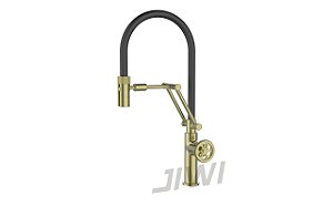 Misturador Monocomando Para Cozinha De Mesa Suporte Articulado  - Wj-2262-Dt-Gs - Jiwi