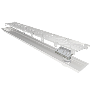 Elleve - Ralo Linear Multimaster Tp Oculta 140Cm - 314 - Ralo Linear