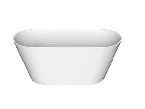 Banheira Alagoas - Duramatt Fosco Acetinado Branco - Sifao Externo Preto Fosco - Sbbf01001010203 - Sabbia