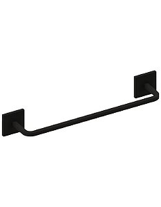 Toalheiro 30Cm Quada Preto Fosco - 07.Qd02.Pf - Crismoe