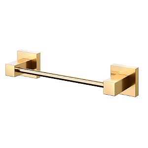 Porta-Toalhas Rosto Square Ouro Polido - 00388443 - Docol