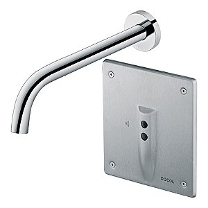 Torneira Para Banheiro De Parede Embutida Docol Eletric - 00471116 - Docol