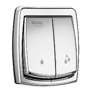 Acabamento Para Válvula De Descarga Salvágua Box Bacteria-Free - 00566838 - Docol