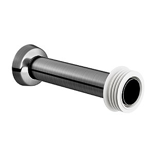 Tubo De Ligação 25 Cm Grafite Escovado - 00626370 - Docol