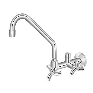 Torneira Para Cozinha De Parede Com Saída Para Filtro 1/2" E 3/4" Docol Primor - 00673906 - Docol