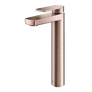 Monocomando Para Banheiro Bica Alta Argon Cobre Escovado - 00847869 - Docol