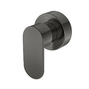 Acabamento Para Registro Docolbase 1/2", 3/4" E 1" Docol Kaila Grafite Escovado - 00886470 - Docol