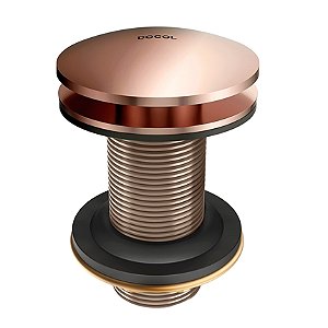 Válvula De Saída D'Água Click Clack 7/8 Cobre Polido - 00922430 - Docol