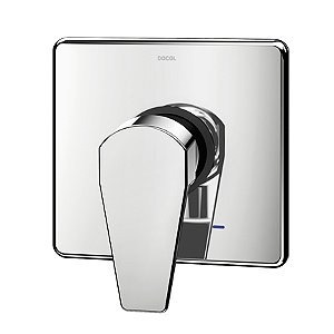 Acabamento Monocomando Para Chuveiro E Ducha Higiênica De Lift Cromado - 00961806 - Docol