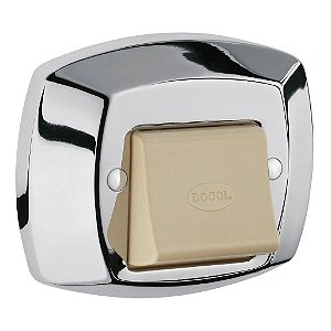 Acabamento Para Válvula De Descarga Clássica Bege - 01500071 - Docol