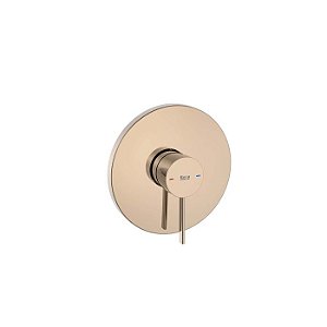 Acabamento Para Monocomando De Banheira Ou Chuveiro Para Roca Box Ona Sem Desviador Rose Gold - A5A2B9Erg0 - Roca