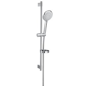 DUCHA MANUAL 130 MM COM 4 FUNÇOES COM BARRA DESLIZANTE SENSUM ROUND Cromado - A5B1407C0C - ROCA