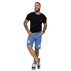 BERMUDA MASCULINA B/F TRADICIONAL REF-9831 TAM-36 AO 46