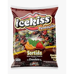 Bala Dura Cory  Icekiss Tentação Sortida - Pacote 500G