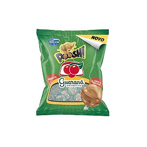Arcor Pirulito Poosh Sabor Guaraná - Pacote 600G