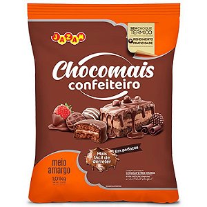Cobertura Chocolate Chocomais Meio Amargo - Pacote  1,01 Kg