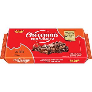Cobertura Chocomais Jazam Chocolate Ao Leite - Barra 1,01KG