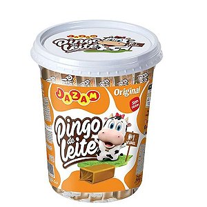 Pingo de Leite Jazam Tradicional - Pote com 50 UN