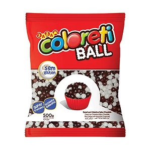 Jazam Coloreti Ball Mini Cereal Misto - Pacote 500G