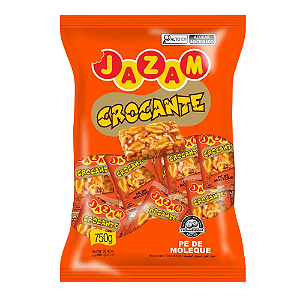 Pé De Moleque Jazam Crocante - Embalagem com 750G