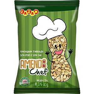 Jazam Amendoim  Amendochef em Banda Sem Sal - 1,05KG