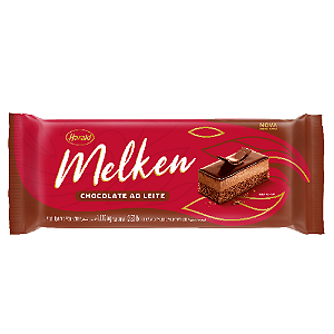 Chocolate Barra Melken ao Leite - Embalagem com 1,010KG