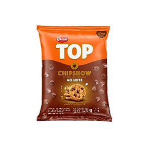 Chcolate Gota Chips Show Forneável Top Harald Ao Leite - Embalagem com 1,01KG