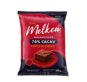 Chocolate em Pó Melken 70% Cacau - Embalagem com 500G