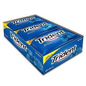 Chiclete Trident Sabor Hortelã - Display 168G