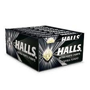 Bala Halls Extra Forte - Display com 21 unidades de 27,5G