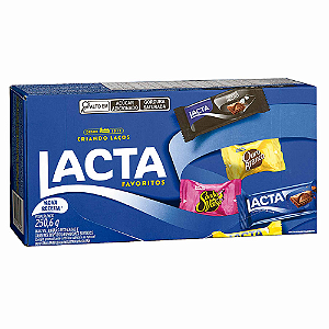 Caixa de Bombom Lacta Brand Mix Grandes Sucessos 250,6 GR