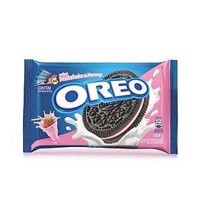 Biscoito Recheado Oreo Milkshake Morango - Embalagem com 144G
