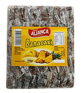 Bananada Aliança Banacaxi - Embalagem com 900G