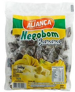 Doce de Banana Nego Bom Aliança - Pacote 340G