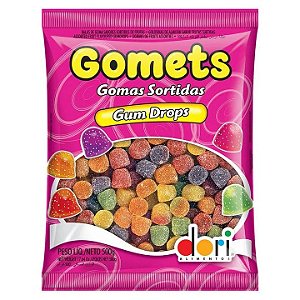 Gomas Sortidas Gomets Sino -Pacote 500G
