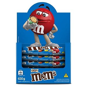 Chocolate M&Ms Chocolate Crispy - Display 18X35G