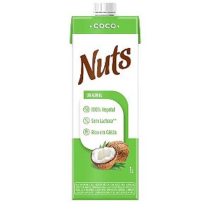 Leite Vegetal de Coco Nuts Maguary 1L