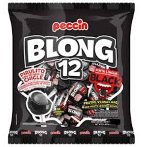 Pirulito Blong 12 Black - Pacote com 600G