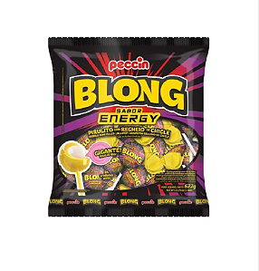 Pirulito Blong 12 Sabor Energy - Pacote com 600G